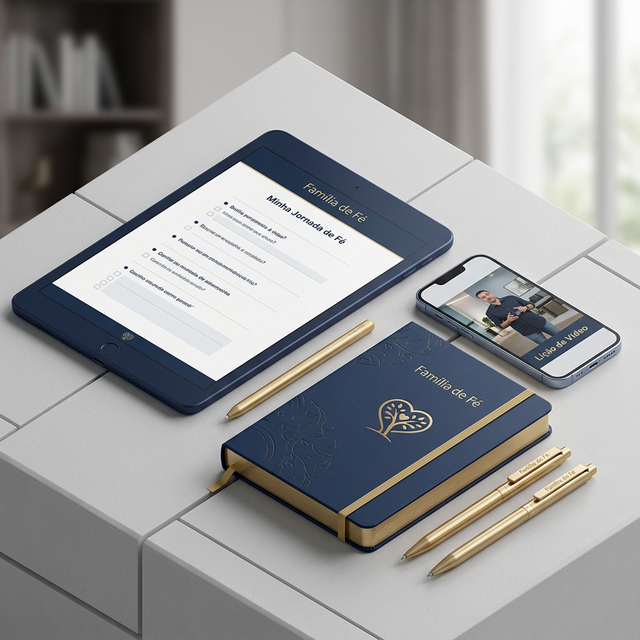 Família de Fé Mockup